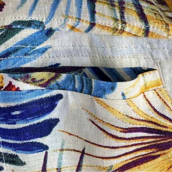 Chico's Tropical Print Duster Jacket Size 3/US 16-18 - Picture 5 of 7